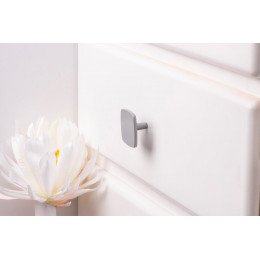 Bouton De Meuble Carré Zamak Peint H.23 X L.42 X P.42 Mm