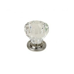 Bouton De Meuble Diamant Transparent Abs H.29 X L.28 X P.28 Mm