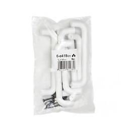 Lot De 6 Poignées De Meuble Plastique Mat, Entraxe 96 Mm