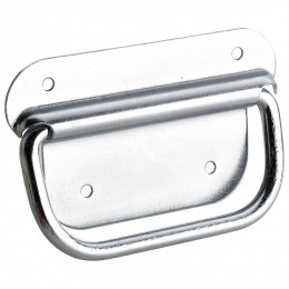 Poignée De Caisse À Visser Acier Zingué Hettich, L.97 Mm