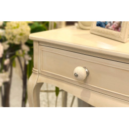 Bouton De Meuble Boule Beige Porcelaine H.38 X L.40 X P.40 Mm