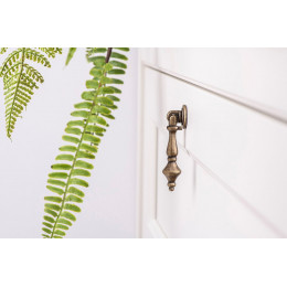 Poignée De Meuble Zamak Laitonné 65x15mm