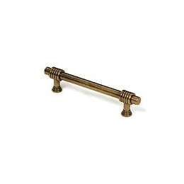 Poignée De Meuble Zamak Laitonné, Entraxe 96 Mm