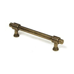 Poignée De Meuble Zamak Laitonné, Entraxe 96 Mm