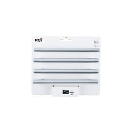 Lot De 4 Poignées De Meuble Entraxe 128 Mm Inox Tropicalisé