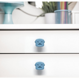 Bouton De Meuble Robot Plastique Mat H.32 X L.35 X P.30 Mm