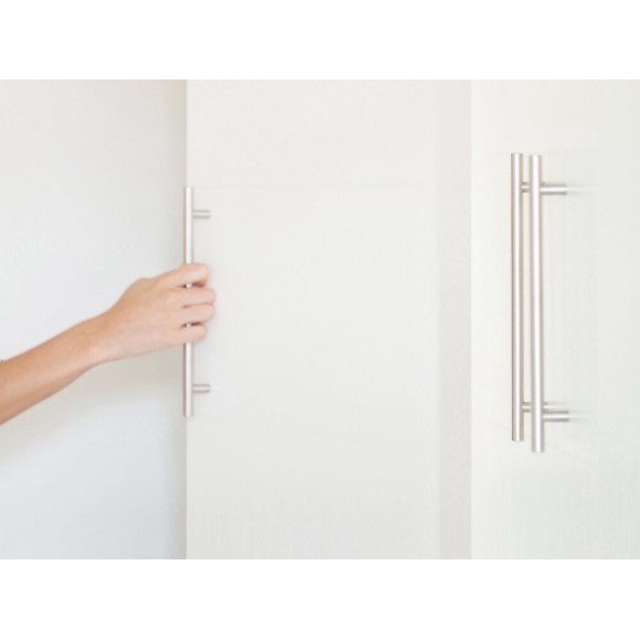 Poignée De Meuble Inox Creux Tropicalisé 128 Mm