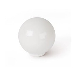 Bouton De Meuble Boule Blanc Abs H.29 X L.28 X P.28 Mm