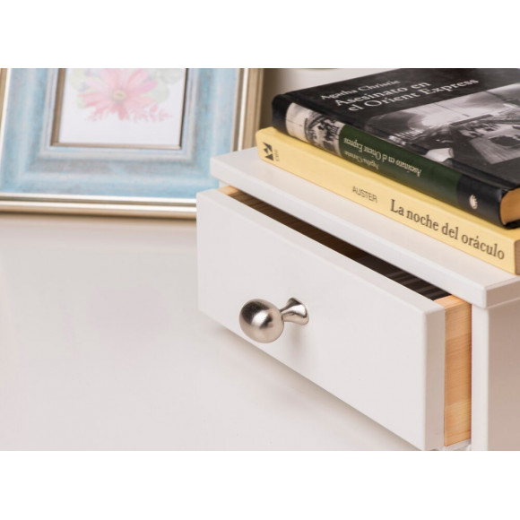 Bouton De Meuble Ovale Argent Zamak H.31 X L.26 X P.21 Mm