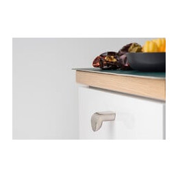 Bouton De Meuble Hugo Argent Zamak H.24 X L.21 X P.22 Mm