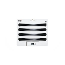 Lot De 4 Poignées De Meuble Entraxe 128 Mm Aluminium Tropicalisé