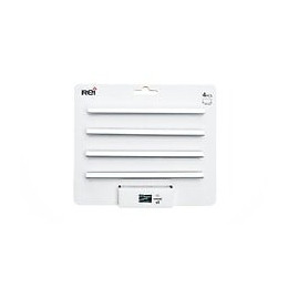 Lot De 4 Poignées De Meuble Entraxe 128 Mm Aluminium Anodisé