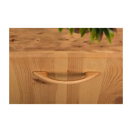 Lot De 6 Poignées De Meuble Entraxe 96 Mm Bois Verni