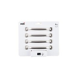 Lot De 4 Poignées De Meuble Entraxe 96 Mm Zamak Mat