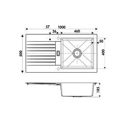Evier A Encastrer Luisina Ev296vesp006