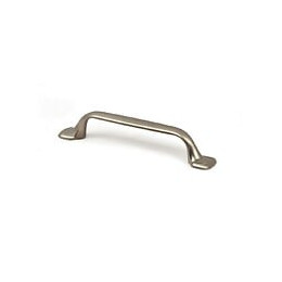 Poignée De Meuble Zamak Satiné, Entraxe 96 Mm