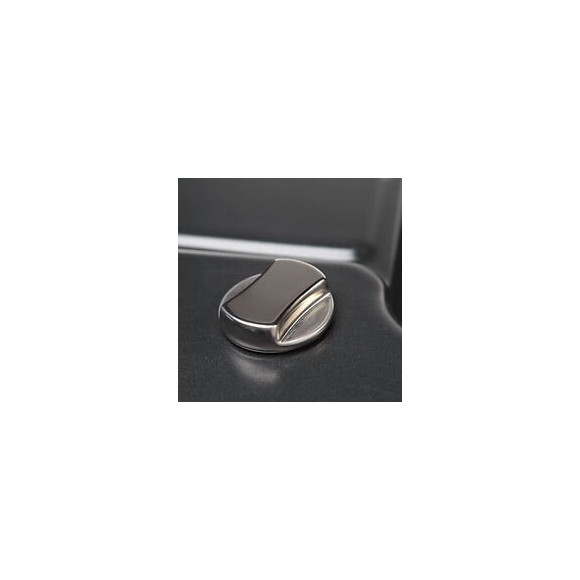 Villeroy + Boch Evier Cuisine A Encastrer 1 Grand Bac + 1 Egouttoir Architectura - Ceramique - 97 X 48 Cm - Noir Ebene