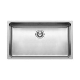 Nord Inox Evier Cuisine A Encastrer 1 Cuve + 1 Bonde A Panier Sans Egouttoir - Inox - 70 X 40 X 20 Cm