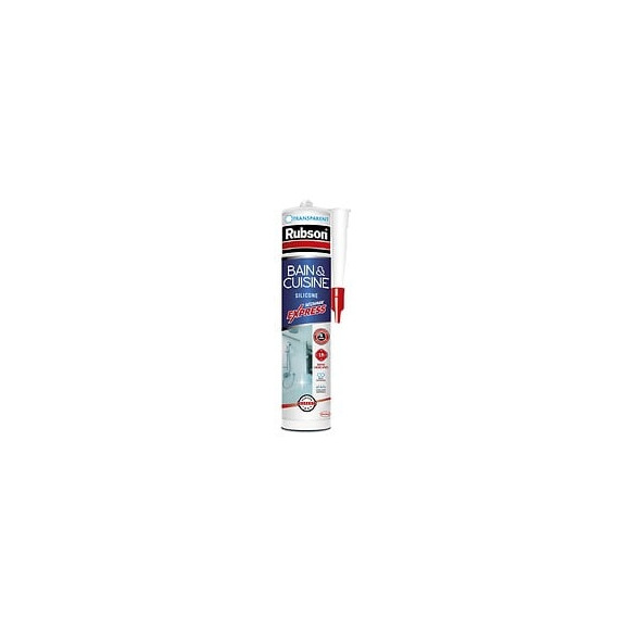 Mastic D'étanchéité Cuisine&bain Rubson Séchage Express Silicone 280ml