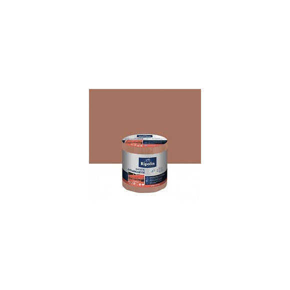 Bande D'étanchéité Adhésive Ripolin, 3 M X 10 Cm, Terre Cuite