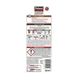 Mastic D'étanchéité Toiture Rubson Haute Résistance 280 Ml Gris