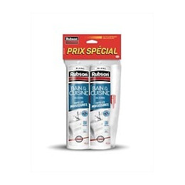 Mastic D'étanchéité Cuisine Et Bain Rubson Silicone Blanc 2x280ml