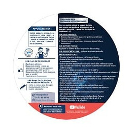 Bande D'étanchéité Adhésive Ripolin, 3 M X 10 Cm, Aluminium