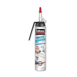 Mastic D'étanchéité Cuisine&bain Rubson Juste Dose Silicone Blanc 200ml