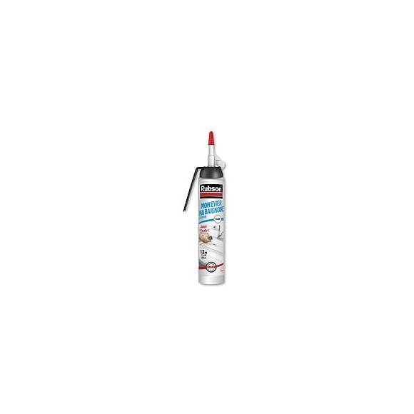 Mastic D'étanchéité Cuisine&bain Rubson Juste Dose Silicone Blanc 200ml