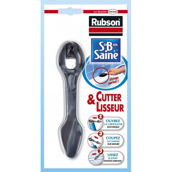Cutter Lisseur Pour Joint Silicone De Salle De Bains, Rubson