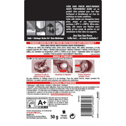 Colle Mastic Fixer Sans Percer Multitravaux Sader, 50g