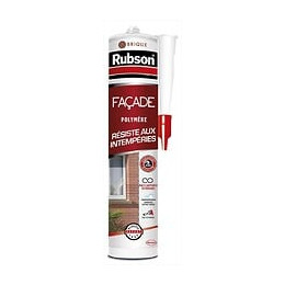 Mastic D'étanchéité Façade Rubson Haute Résistance 280 Ml Brique