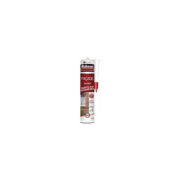 Mastic D'étanchéité Façade Rubson Haute Résistance 280 Ml Brique