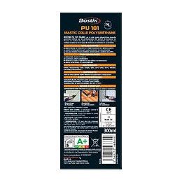 Colle Mastic Hybrid Polyuréthan Pu 101 Bostik, 300ml