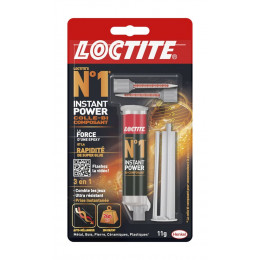 Colle Seringue Époxy Loctite N°1 Loctite, 11 G