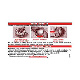 Colle Mastic Fixer Sans Percer Multitravaux Sader, 50g