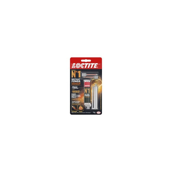 Colle Seringue Époxy Loctite N°1 Loctite, 11 G