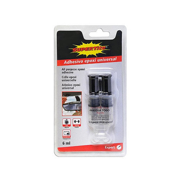 Colle Époxy Universelle En Seringue 6 Ml