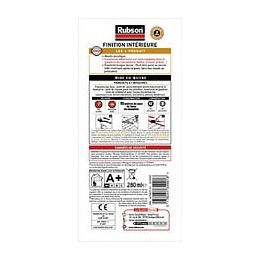 Mastic D'étanchéité Boiserie, Parquet Et Plinthe Rubson 280 Ml Blanc