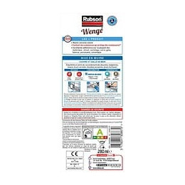 Mastic D'étanchéité Cuisine Et Bain Rubson Silicone Marron 280ml