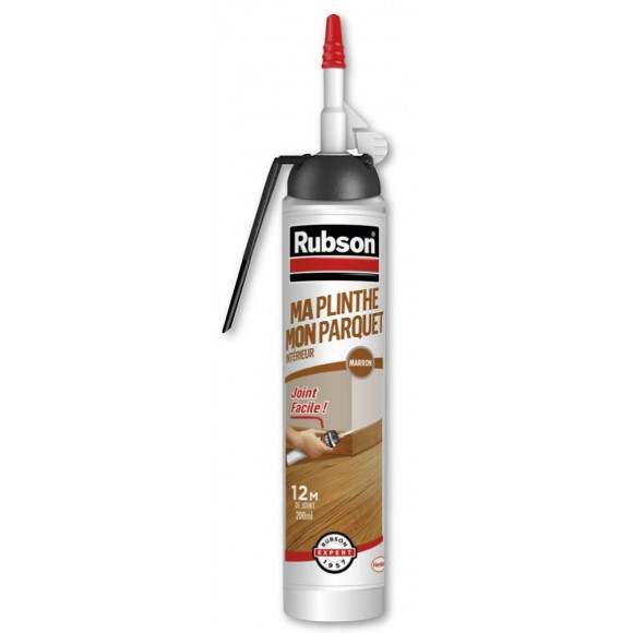 Mastic D'étanchéité Boiserie, Parquet Et Plinthe Rubson 200ml Chêne Moyen