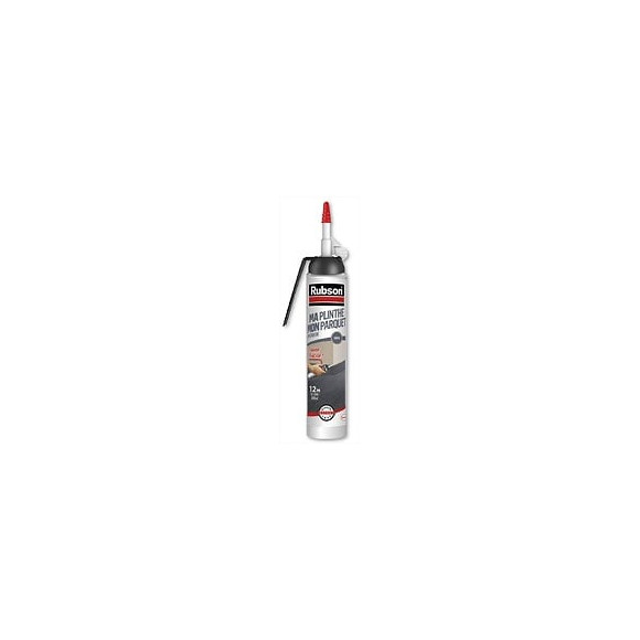 Mastic D'étanchéité Boiserie, Parquet Et Plinthe Rubson 200 Ml Gris Moyen