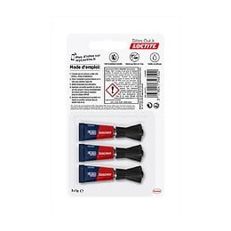 Super Glue 3 Cyanoacrylate Loctite, 3 X 1gr
