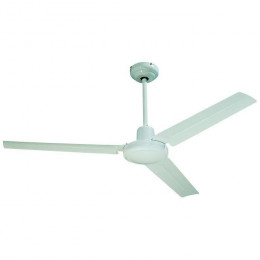 Farelek - Seychelles O 122 Cm - Ventilateur De Plafond Reversible - 3 Pales Metal Laquees Blanc - 112416