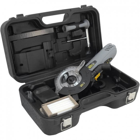 Fartools Sdbl-125 Scie Circulaire Double Lame - 1050 W - Diametre 125 Mm - 36 Dents