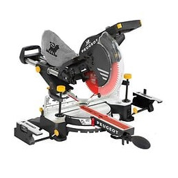 Peugeot Scie A Onglets Radiale Energysaw-254sb Double Inclinaison - 1600 W - O 254 Mm