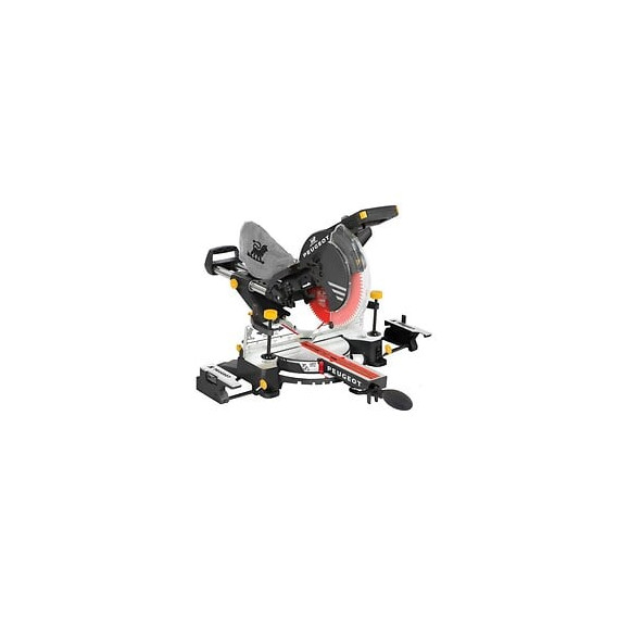 Peugeot Scie A Onglets Radiale Energysaw-254sb Double Inclinaison - 1600 W - O 254 Mm