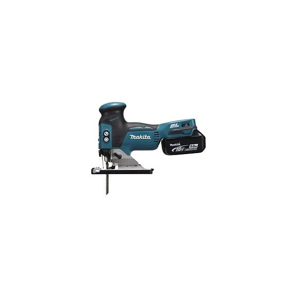 Makita Scie Sauteuse - 18 V Li-ion - 2x Bl1850b - 1 Chargeur Dc18rc - Coffret Makpac - Djv18rtj