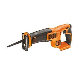 Black+decker Scie Sabre Sans Fil Bdcr18n - Lame 15 Cm