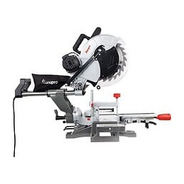 Manupro Scie A Onglet Radiale 2 Lames Multi Multi-usage 305 Mm 2000w - Double Inclinaison